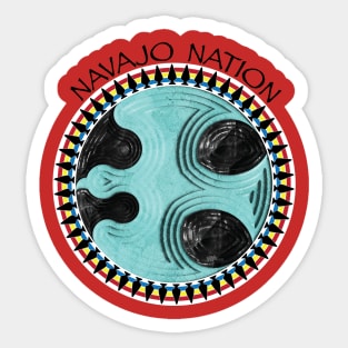 Navajo Nation Eagle Sticker